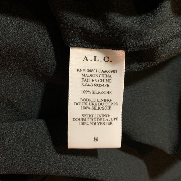 A.L.C. Walter Silk Mini Dress Pink Multi - Picture 6 of 6